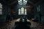 Placeholder: interior abandoned house, horror, family, autumn, rain interior