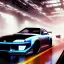 Placeholder: realistic fast and the furious toyota supra; in an alternate universe in tokyo; cyberpunk; realistic; rain; neon signs; 8k quality, by kyza ilustrator