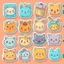 Placeholder: cute stickers templates