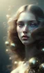 Placeholder: porno model , cute, beautiful, long hair, wavy hair, curly hair، black eyes, head and shoulders portrait, cinematic, 8k, resolution concept art portrait by Greg Rutkowski, Artgerm, WLOP, Alphonse Mucha dynamic lighting hyperdetailed intricately detailed