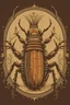 Placeholder: Design a cockroach king wearing a crown.