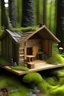 Placeholder: make a little cabin in the forest