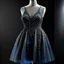 Placeholder: Designer dress, with stones, zircon stones, beautiful dress, quality fabric, high quality, 8k, high quality, short model, dress not on the girl, on the hanger, 3d, evening dress style