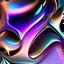 Placeholder: bicromatic gradient abstract 3D shiny film effect background liquid