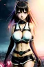 Placeholder: Detailed anime girl hinata ,dog collar and leach,cuffs , big boobs , fallout suit, intricate details, full body portrait, keep head in frame, ignore NSFW, slight smile, black Japanese motif, concept art, highly detailed, digital painting, concept art, sharp focus, illustration, art by Yoji Shinkawa, WLOP and greg rutkowski and alphonse mucha and artgerm and yanjun Chen and Junji ito and Makoto Shinkai, HDR, octane render