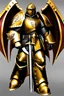 Placeholder: warhammer, space marine, lost legion, dragon legion, dragon warrior, fan art, dragon armor, dragon helmet, golden armor, armor with scale, second legion emblem, helmet details, bolter.jpeg