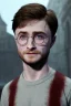 Placeholder: Young Daniel Radcliffe, real texture skin, wearing Harry potter, without beard, particles, fog, smoke, octane render, render, 4k, vray, 3dmax, realistic