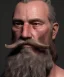 Placeholder: close-up portrait, Viking style, realistic, 8K, a Highly detailed face of a man, beard