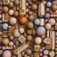 Placeholder: Wood, pastel colors, crepusculare, monde, stone cold, spirale, olive,kind spiner, brown, yelow, white, red, cubes, cups, abstract art,creme,