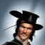 Placeholder: antonio banderas as zorro, illumination, brilliant coloring, smooth, sharp focus, crispy quality, vray; Pixar, Disney, Artstation; HD, HDR, SF, CGSociety, 16k, photorealistic, unreal engine