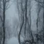 Placeholder: winter landscape, ice field, crystals, dreamlike, foggy, lost in the woods