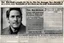 Placeholder: newspaper front page: title is "This man made a mistake in the dosage of his medication and is now a woman." the caption of the photo "Before (as a man) and After (same as a woman)"