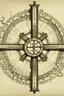 Placeholder: dibujo cruz de San Benito original