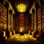 Placeholder: An image showcasing a grand, ancient library filled with tomes of knowledge, hidden passages, and an air of mystery man reading book.