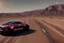 Placeholder: A Tesla 'Model Y' is racing at top speed, in the Mojave Desert. (CINEMATIC, WIDE ANGLE LENS, PHOTO REAL)