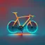 Placeholder: minimalistic bicycle digital art. Futuristic, energetic.