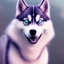 Placeholder: Husky, pink eyes, 8K, cinematic lighting, sharp focus, masterpiece, expert