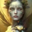 Placeholder: Portrait of beautiful girl, plant, metal, feathers, Dryad, fae, sidhe, ominous, nature, plants, wildflower, facepaint, dnd character portrait, intricate, oil on canvas, masterpiece, expert, insanely detailed, 4k resolution, retroanime style, cute big circular reflective eyes, cinematic smooth, intricate detail , soft smooth lighting, soft pastel colors, painted Renaissance style,sharp fucus, bokeh,macro lens, 1500mm lens