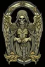 Placeholder: A coat of arms featuring the angel of death