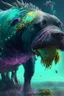 Placeholder: Whale dog ostrich Wolverine mutant alien,FHD, detailed matte painting, deep color, fantastical, intricate detail, splash screen, complementary colors, fantasy concept art, 32k resolution trending on Artstation Unreal Engine 5