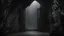 Placeholder: Photoreal magnificent low angle view of an enormous long black wall with a gargantuan wooden mordor gate bound in iron and a walkway on the wall in a big dark cave deep in the underdark of the forgotten realms by lee jeffries, otherworldly creature, in the style of fantasy movies, photorealistic, shot on Hasselblad h6d-400c, zeiss prime lens, bokeh like f/0.8, tilt-shift lens 8k, high detail, smooth render, unreal engine 5, cinema 4d, HDR, dust effect, vivid colors
