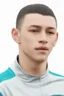 Placeholder: Phil Foden English soccer player cartoon 2d