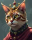 Placeholder: a godcat, amine style, realistic, vibrant colors
