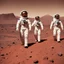 Placeholder: Astronauts parading on Mars