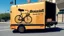 Placeholder: Selling a bike off of the back of a UPS truck