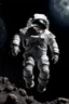 Placeholder: Crucified astronaut on moom