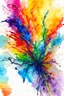 Placeholder: energy is the fundamental force of reality; a vividly bold, mesmerizing watercolor masterpiece that redefines art, showcasing a harmonious blend of vibrant colors.