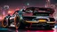 Placeholder: Porsche 918 Spyder ultimate need for speed tuning Mansory Cyberpunk 2077 neon Style Rear View, Super Detailed, desktop wallpaper, 4K