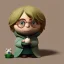 Placeholder: clean art of harry potter, soft lighting, soft pastel gradients, high definition, 3d icon clay render, blender 3d by Alexander Jansson