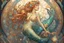 Placeholder: a beautiful mermaid with jewels elegant extremely detailed very attractive beautiful dynamic lighting colourful Alphonse Mucha