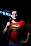 Placeholder: Superman standup comedy club