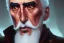 Placeholder: Portrait of Christopher Lee by Jake Bartok