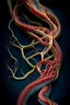 Placeholder: The vascular system of a snake