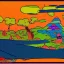 Placeholder: from krazy kat and ignatz mouse by herriman Coconino County, Arizona psychedelic landscape