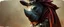 Placeholder: 3d airbrush render, full body of rhino badger warrior priest , pinhole cam, airbrush 3d rendering, in the style of Titian and Rembrandt , torn edges on border