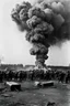 Placeholder: [very impressive high res masterpiece in Kodak Eastman 5247, scene by László Krasznahorkai] In the midst of the session war, the battlefield is a chaotic symphony of violence and destruction. Explosions rock the earth, sending plumes of smoke and debris into the air. The sound of gunfire echoes through the air, a relentless drumbeat of death and desperation.