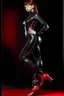 Placeholder: eve stellar blade, super high deffinition, body suit latex, side on, very sweet