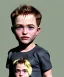 Placeholder: Robert pattinson toddler, full height, soft skin, dramatic lighting, hyper realistic