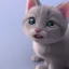 Placeholder: a cute, gray Kitten