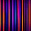 Placeholder: Red Orange Blue Purple (1 Inch) Thick Gradient Vertical Neon Strips With Black Background.