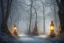 Placeholder: FOREST LANTERN WINTER PATH FALL