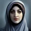 Placeholder: close up portrait of fog as woman in hijab, fine detail, highly intricate, modern surrealism painting, defined cracks and breaks, high-quality, volumetric lighting, 8k, ultrahd, George Grie, Marco Escobedo, Igor Morski,Brian Froud, Howard Lyon, Selina French,