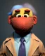 Placeholder: Waist up Portrait, joe Biden muppet, Sesame Street style, retro style, photo studio, unreal engine 5, god lights, ray tracing, RTX, lumen lighting, ultra detail, volumetric lighting, 3d.