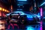 Placeholder: bugatti veyron center composition, ultra realistic,shiny, smooth, studio quality, octane render, Surrealism, Triadic colour scheme,glow-stick, ambient lighting,nightclub lighting, polaroid, 100mm, --ar 1:1 --v4 cyberpunk