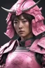 Placeholder: 3d render, a women wearing pink samurai armours, close-up shot --ar 9:16 --ar style raw