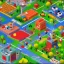 Placeholder: isometric mickey mouse plastic world